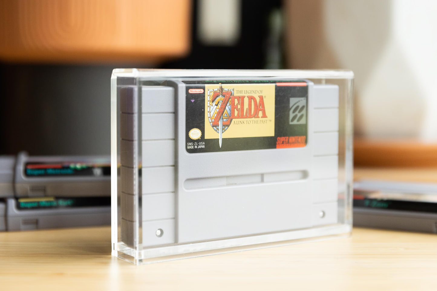 SNES Cartridge CartVault Display Case