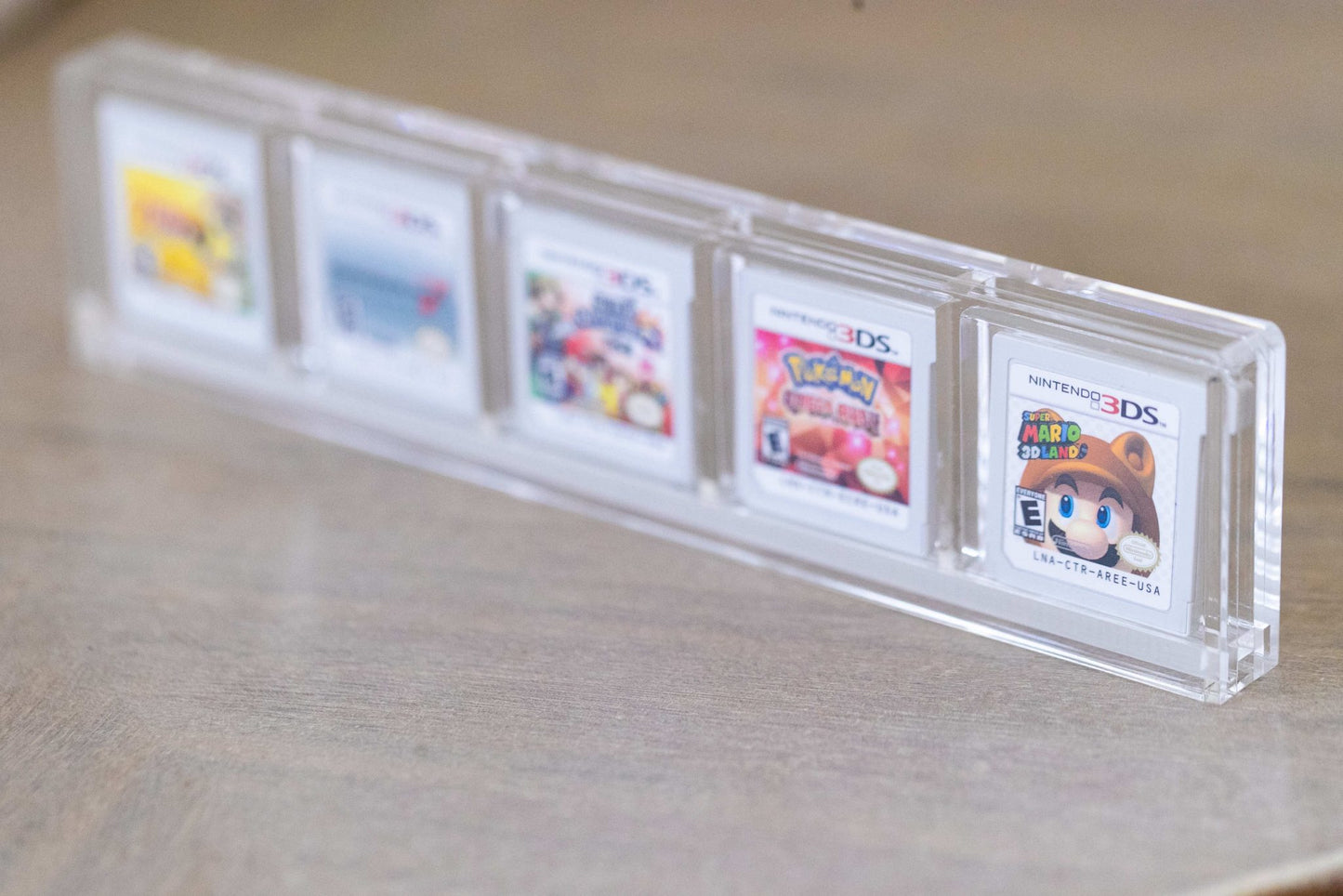 DS/3DS 5 Game Cartridge CartVault Display Case