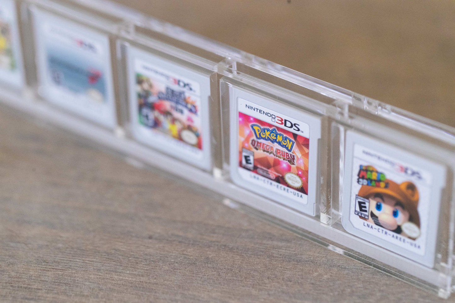 DS/3DS 5 Game Cartridge CartVault Display Case