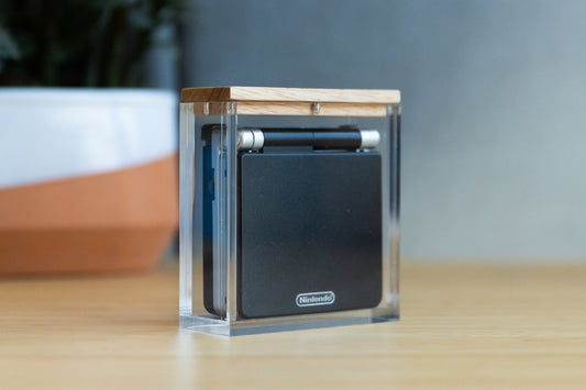 Game Boy Advance SP CartVault Reserve Display Case